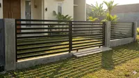 7 Inspirasi Pagar Rumah Rendah tapi Tetap Aman dan Estetik untuk Hunian Modern