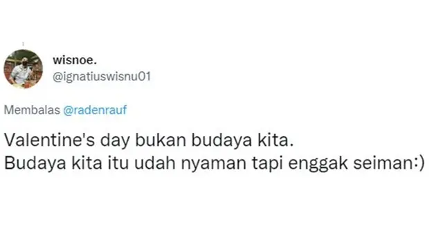 10 Cuitan Kocak Netizen soal 'Valentine Day Bukan Budaya Kita' Ini Bikin Ngenes