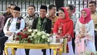 Adu Gaya Elegan Ibu Negara Iriana dan Ibu Wakil Presiden Wury Dibalut Kebaya [Instagram/Roemah Kebaya Vielga]