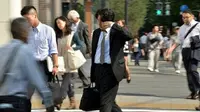 Budaya kerja karyawan Jepang (AFP)