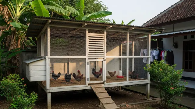 9 Posisi Kandang Ayam yang Membuat Ayam Cepat Bertelur, Produktivitas Maksimal