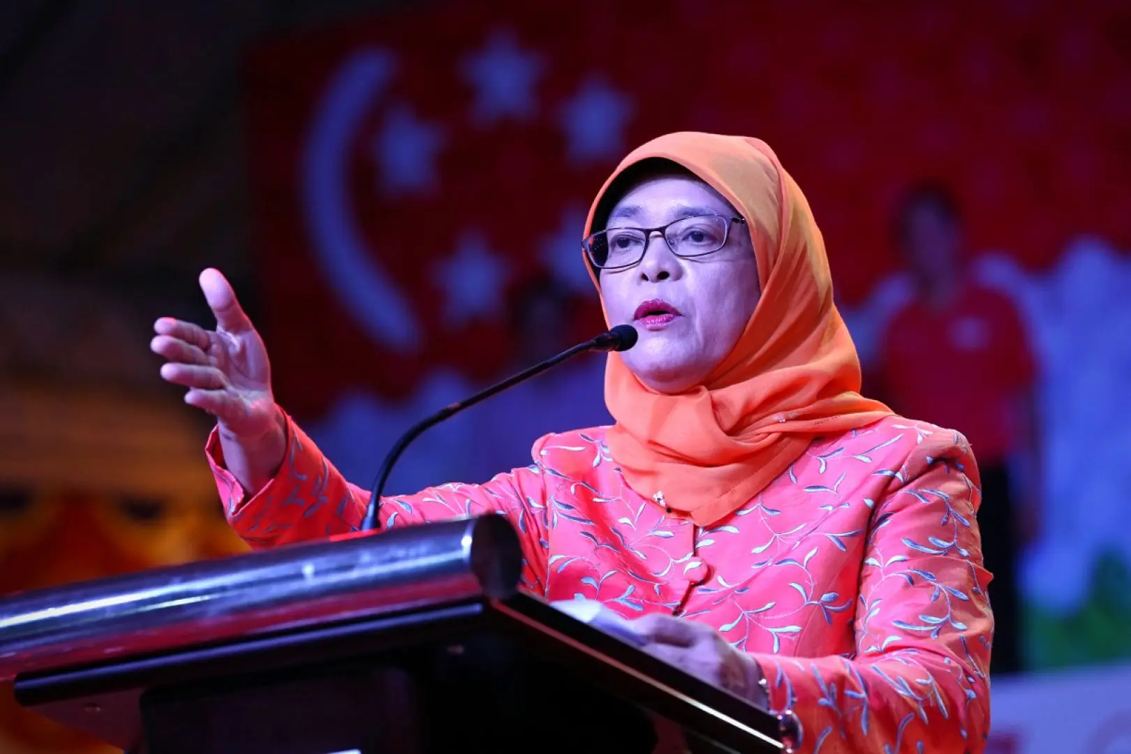 Ini Halimah Yacob, Presiden Wanita Pertama Singapura. (Foto: todayonline.com)