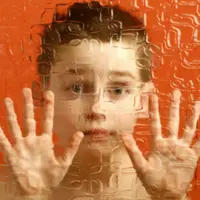 Ilustrasi anak dengan autisme. (Sumber Flickr)