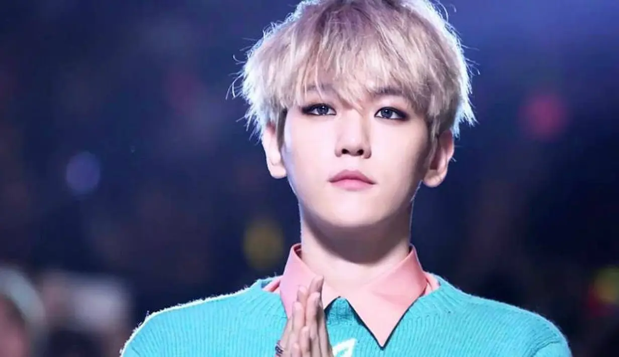 Selain suara merdu dan wajah yang imut, ternyata Baekhyun EXO juga jago Hapkido. Ia mengaku sudah belajar Hapkido selama 9 tahun. (Foto: Allkpop.com)