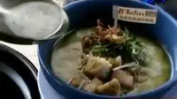 di Solo terdapat bubur yang dinikmati dengan ikan baracuda.