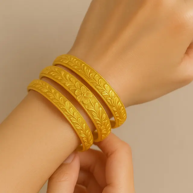 Model Gelang Keroncong 24 Karat 5 Gram