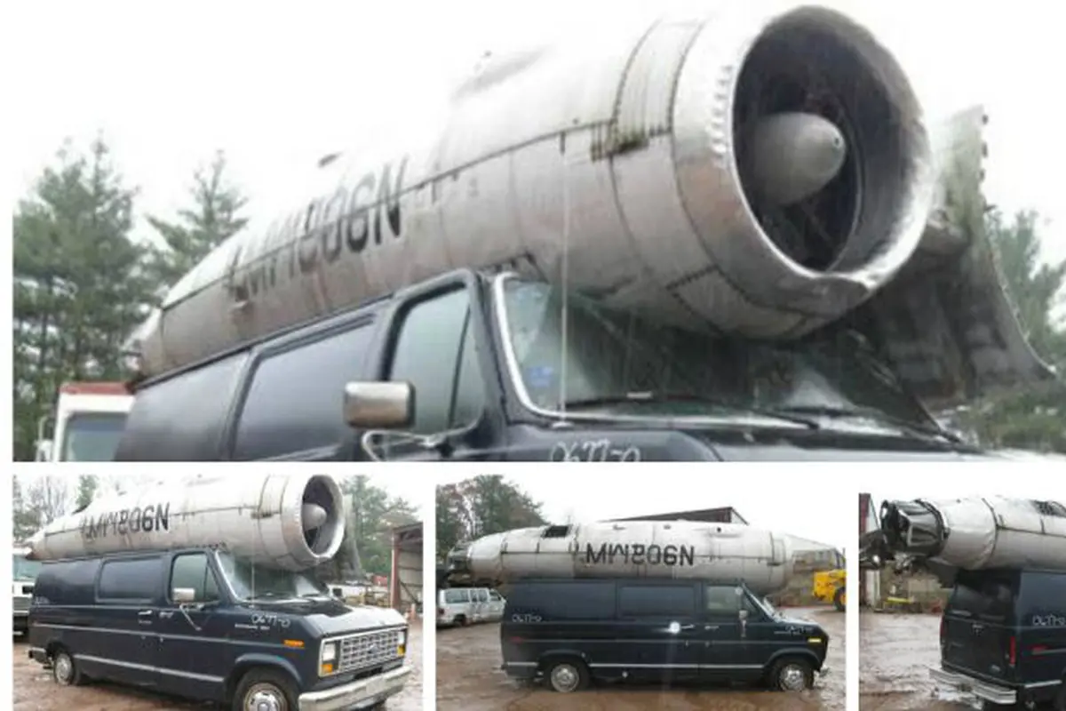 [OTO-News] Mobil Ini Menggendong Mesin Jet!