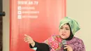 Tidak hanya artis yang terlibat, Ummi Qurotta Ayunin salah satu ustazah juga terlibat dalam sinetron tersebut. Ummi akan memberikan tausyiah pesan-pesan positif terkait episode yang diceritakan. (Bambang E Ros/Bintang.com)