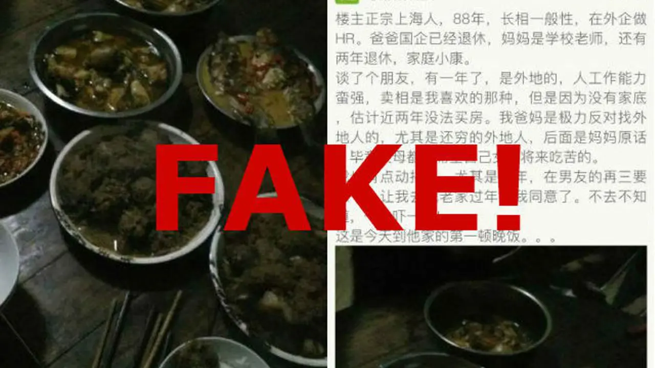 Kisah Pria China yang Diputus Pacar Gara-gara Miskin Cuma Hoax!