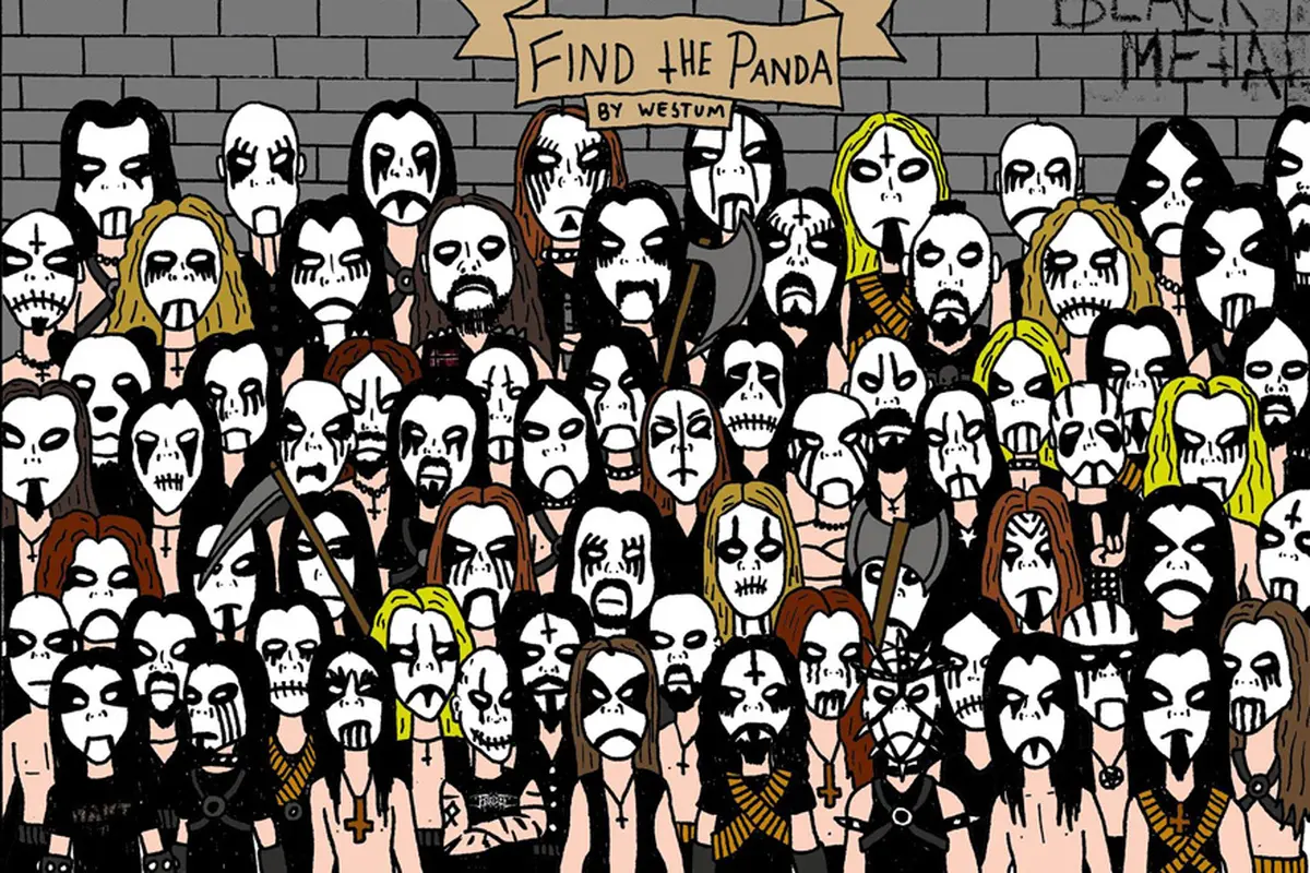 Mata Anda Tajam? Temukan Panda dalam Ilustrasi-ilustrasi Ini