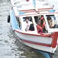 Wisatawan ke Angso Duo Pariaman usai Lebaran 2022. (Liputan6.com/ ist)