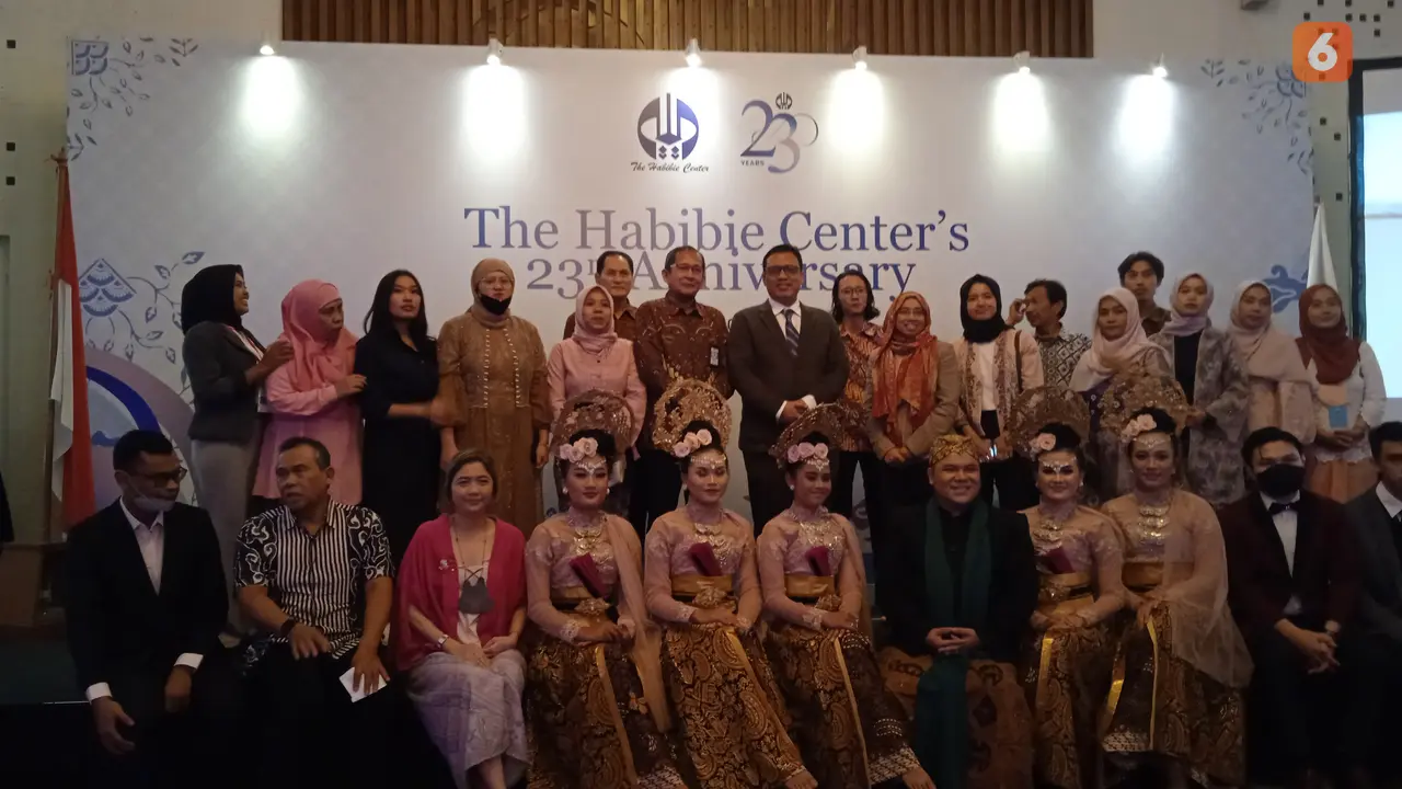 Acara Resepsi Hari Ulang Tahun Ke-23 The Habibie Center, Rabu (7/12/2022). (Safinatun Nikmah/Liputan6.com)