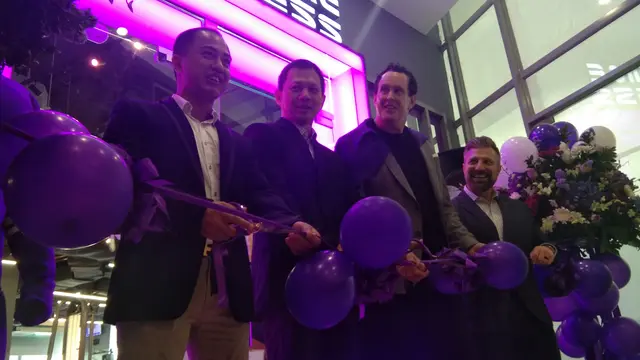 Peluncuran Anytime Fitness di Glodok, Jakarta.