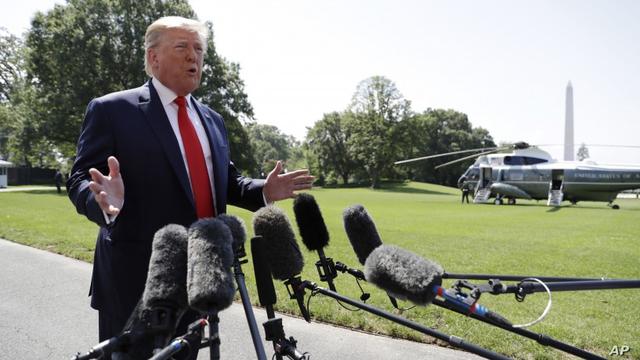 Donald Trump, Presiden Amerika Serikat.