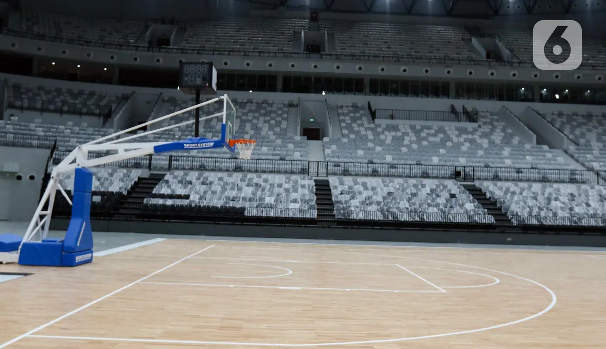 Namun, setelah melihat kesiapan Indonesia Arena juga persiapan dari panitia lokal, David Crocker yakin Indonesia bisa menjadi tuan rumah yang baik untuk FIBA World Cup 2023. (Liputan6.com/Herman Zakharia)