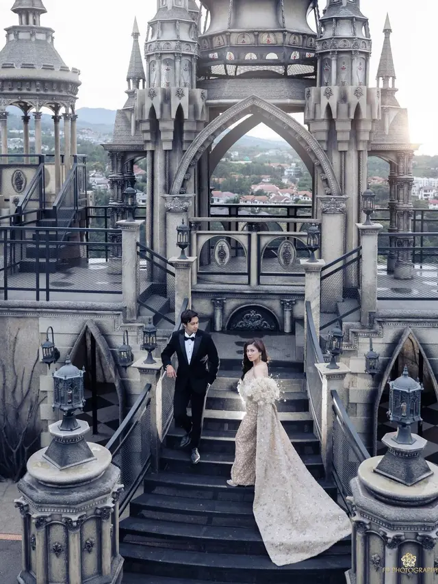 6 Gaya Prewedding Felicya Angelista dan Caesar Hito, Bak Putri dan Pangeran