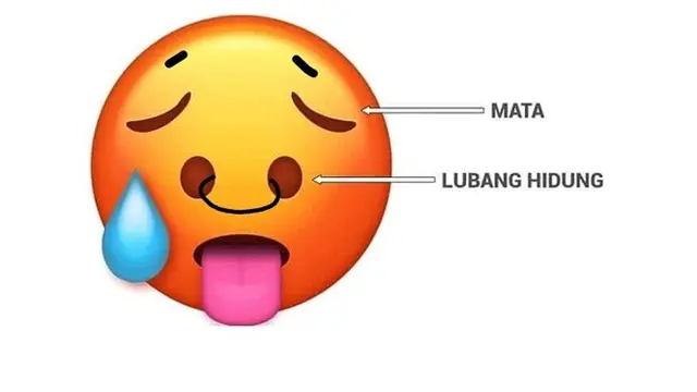 7 Editan Foto Emoji Ala Netizen Bedakan Mata dan Hidung Ini Bikin Tepuk Jidat