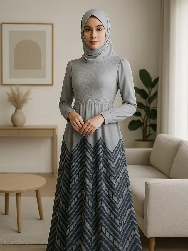 18 Model Gamis Batik Pesta Terbaru 2025, Tetap Syar’i tapi Tampil Glamor