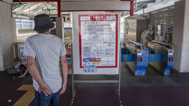 Jepang Evakuasi Warga dari Pesisir Pantai
