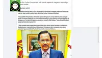 Ragam Hoaks Sasar Brunei Darussalam, dari Isu Politik hingga Olahraga