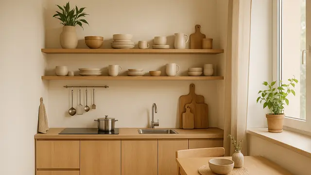 Dapur Minimalis Tanpa Sekat