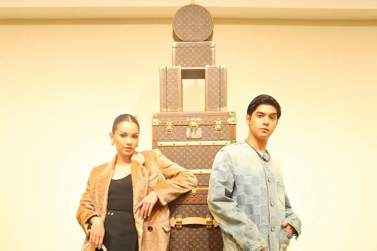 Alyssa Daguise saat hadir di Acara yang Sama dengan Al Ghazali