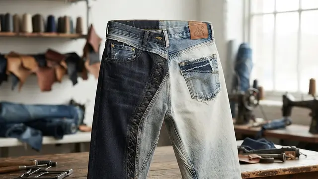 Kerajinan Jeans Bekas yang Unik dan Bernilai Jual Tinggi