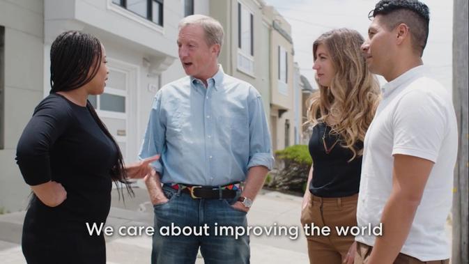 Miliarder Tom Steyer resmi maju sebagai capres AS. Dok: Tom Steyer