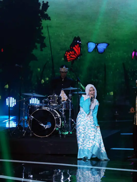 Sebagai pendatang baru dalam industri musik, penyanyi yang 30 Juli mendatang berusia 20 tahun itu menjadkan tantangan tersendiri. (Nurwahyunan/Bintang.com)