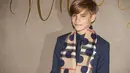 Romeo Beckham adalah putra kedua dari David-Victoria Beckham. Bakat Rome telah diturunkan oleh ibunya yakni gemar mendesaign pakaian. (AFP/Bintang.com)
