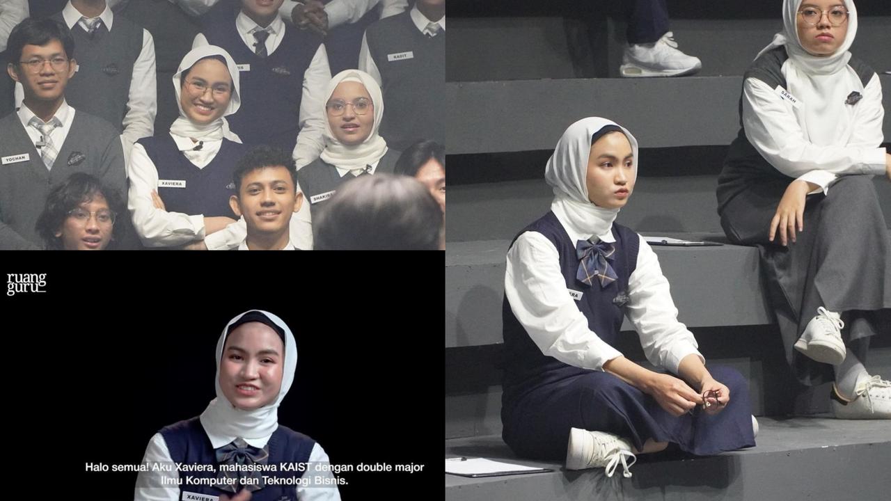 Begini Cara Xaviera Putri Clash of Champions Mahir Berbahasa Korea (Foto: Instagram @xavieraputri)