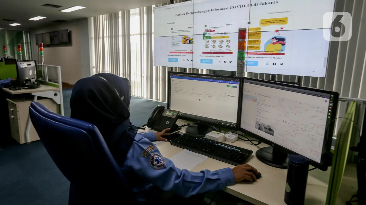 Melihat Posko COVID-19 Dinas Kesehatan DKI Jakarta