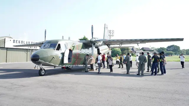 Kementerian PUPR, BMKG, BRIN, dan TNI AU bekerja sama  melaksanakan Teknologi Modifikasi Cuaca (TMC) guna menjaga debit tampungan air bendungan. (Dok Kementerian PUPR)