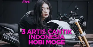 Berikut 3 artis cantik Indonesia yang hobi mengendarai moge alias motor gede!