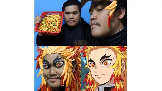 6 Cosplay Low Budget Pakai Sayuran Ini Bikin Ngakak