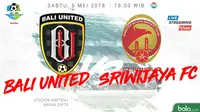 Liga 1 2018 Bali United Vs Sriwijaya FC (Bola.com/Adreanus Titus)