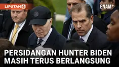 HUNTER BIDEN TINGGALKAN KANTOR PENGADILAN ATAS TUDUHAN KEPEMILIKAN SENJATA API FEDERAL