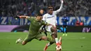 Giliran Marseille yang akan menyambangi Atalanta dalam leg kedua pekan depan. (Sylvain THOMAS / AFP)