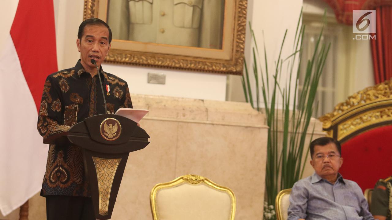 Jokowi Pimpin Rapat Kabinet Evaluasi Penangan Bencana Alam