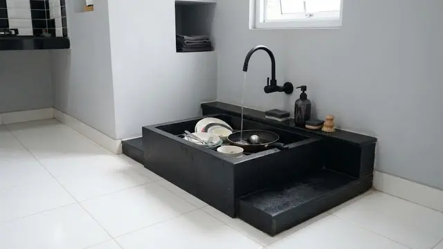 Tempat Cuci Piring Lesehan