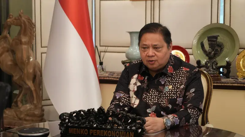 Menteri Koordinator Bidang Perekonomian Airlangga Hartarto. (Foto: Liputan6.com/Tira Santia)