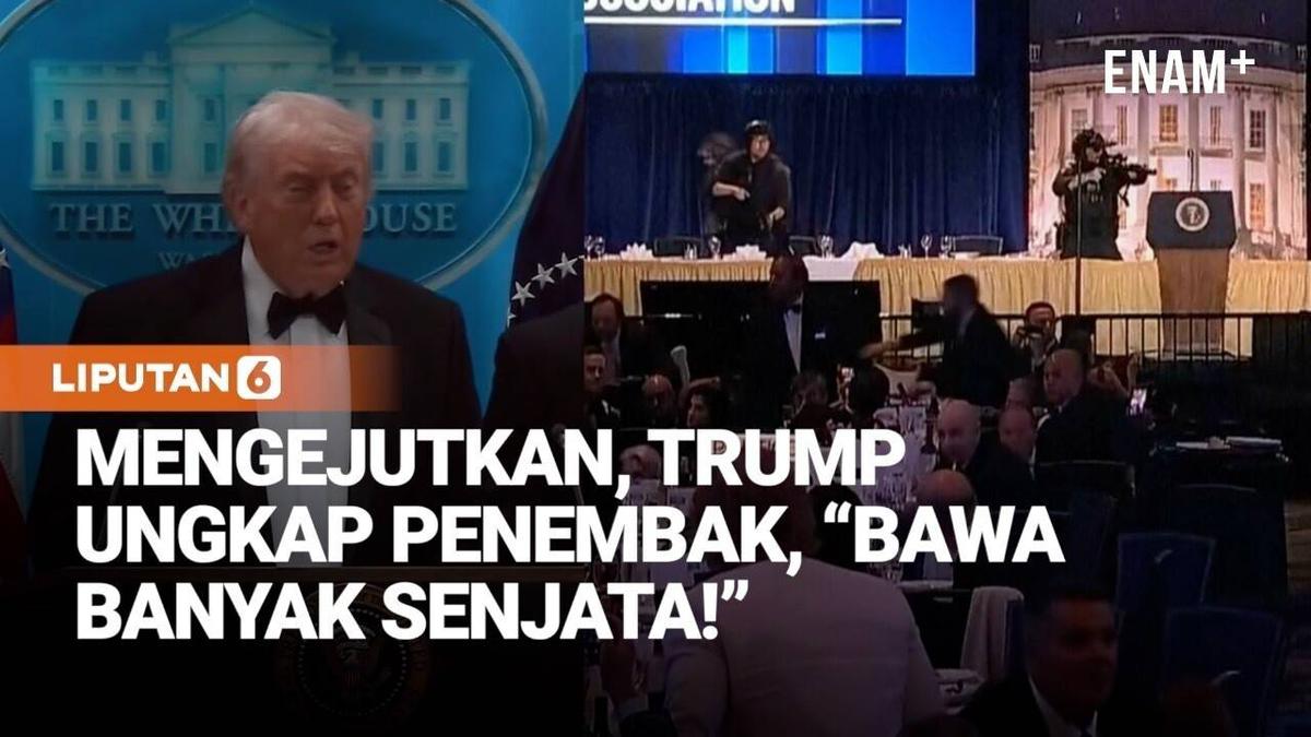 Mengejutkan, Trump Ungkap Penembak, "Bawa Banyak Senjata!"