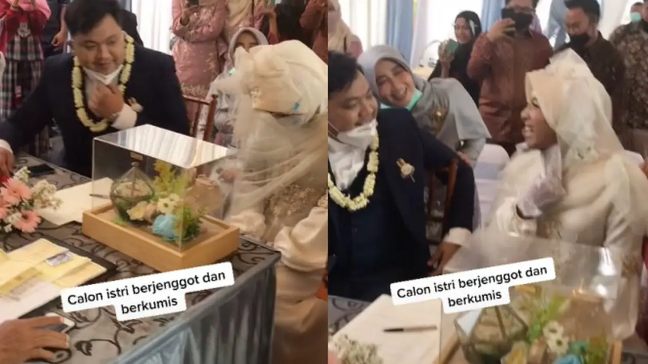 Viral Pengantin Kena Prank Usai Ijab Qobul, Ternyata Sosok yang Di Sebelahnya Bukan Istrinya