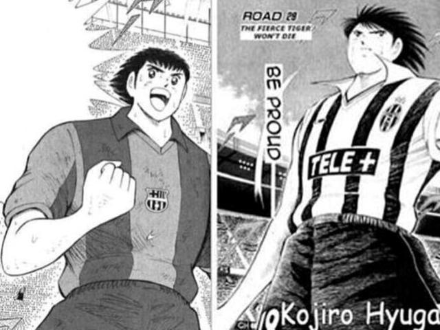 Wallpaper Juventus Vs Barcelona Ibarat Tsubasa Vs Hyuga Bola Liputan6 Com For iPhone