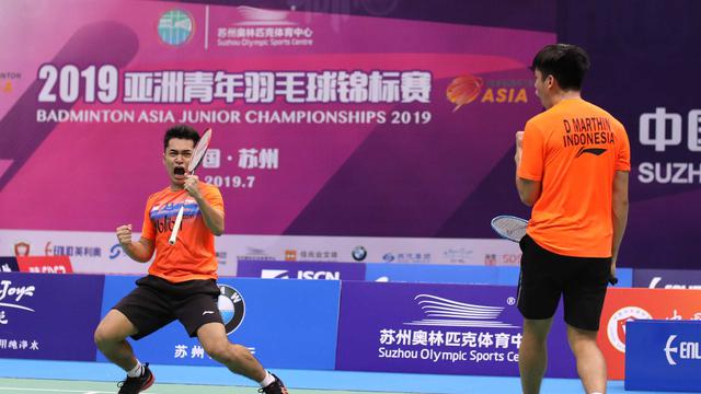 Leo Rolly Carnando/Daniel Marthin, Asia Junior Championship 2019