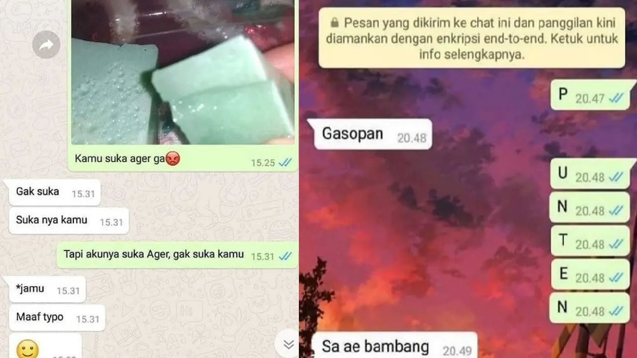 chat ngeles orang