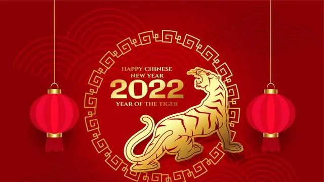 Ilustrasi Tahun Baru Imlek 2022