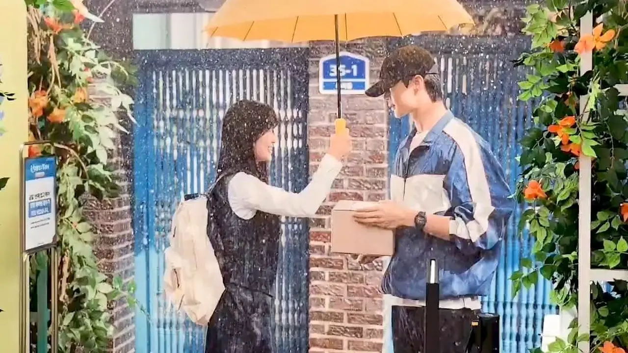 Eksibisi drakor  Lovely Runner. (Instagram/ tvn_drama)