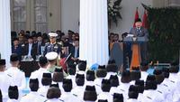 Prabowo menegaskan ekonomi Pancasila harus berpihak pada kepentingan nasional dan rakyat. (Foto: Biro Pers Sekretariat Presiden)