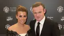 Coleen Rooney. Memiliki nama asli Coleen McLoughlin, adalah istri mantan bintang Manchester United, Wayne Rooney. Merupakan teman masa kecil Wayne Rooney sejak usia 12 tahun di Liverpool. Dari perkawinannya dikaruniai 4 orang putra. (AFP/Oli Scarff)